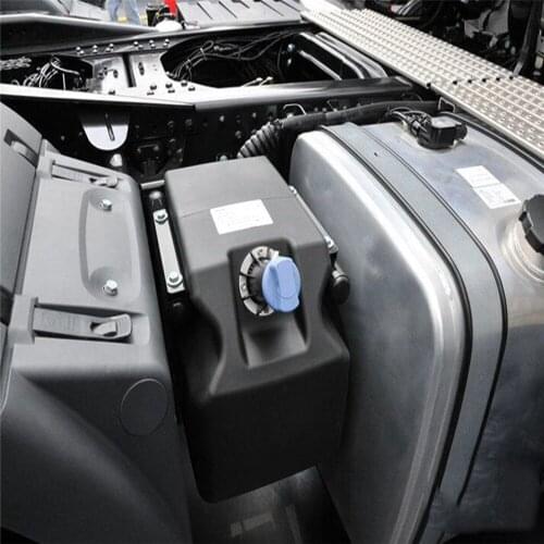 Metal LESU Urea Tank A B for 1/14 TAMIYA MAN RC Tractor Truck Model Car DIY Upgraded Spare part