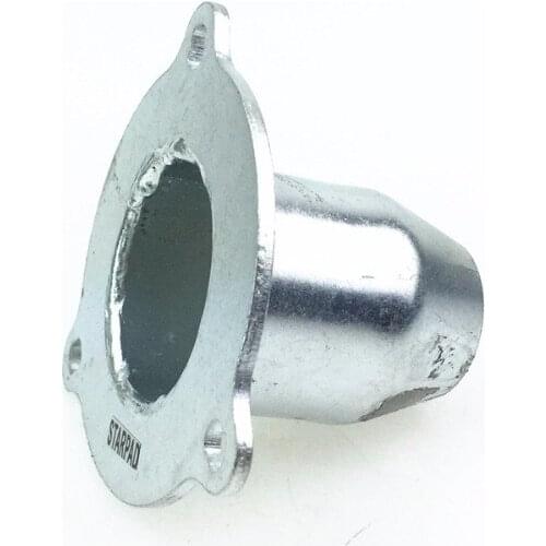 Motorcycle Exhaust Fittings Modified Exhaust Pipe Adapter Triangle Adapters Welding Holes