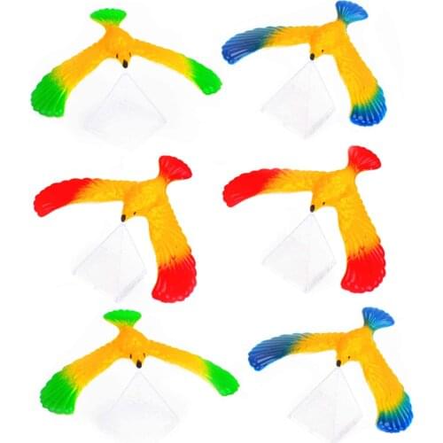 1 Set Plastic Balanced Eagle Birds Developmental Educational Toys for Children Kids Funny Toys Antistress Finger Balancing Game
