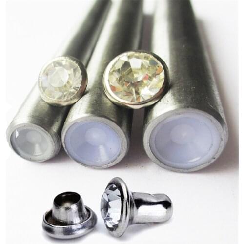 DIY Rhinestones Rivets Press Stud Setter Setting Hand Die Tool For Leathercraft Bag Shoes Belt