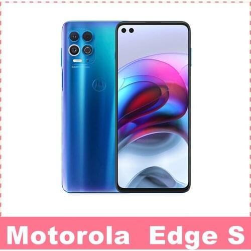 Motorola Edge s Snapdragon 870 5G Smartphone NFC 6.7 lnch IPS 64MP Camera WiFi 6 5000 mAh Battery