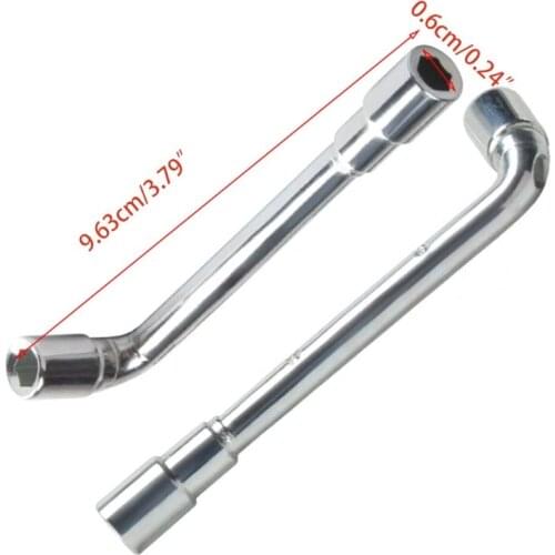 6mm 7mm Hexagonal L-shaped Screw Nut Wrench Sleeve Maintenance Tool for E3D MK8 L41E
