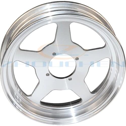 High quality 3.0x12 five-pointed star motorcycle modified parts 12 inch aluminum alloy wheel tubeless tire rim