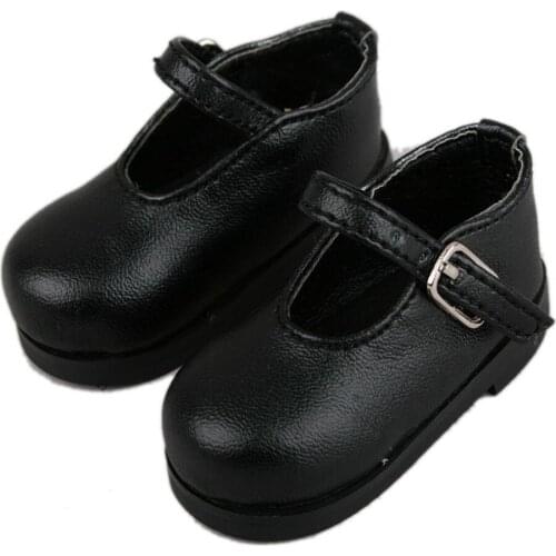 [wamami] 01# Black 1/3 SD DZ DOD BJD Dollfie Patent Synthetic Leather Shoes