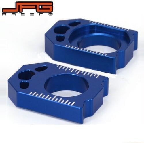 Motorcycle CNC Rear Chain Adjuster Axle Block For YAMAHA YZ250F 2012-2020 YZ450F 2010-2020 YZF250 YZF450 Motocross Dirt Bike