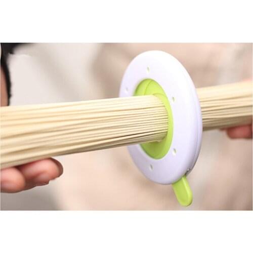 1PC Compact Spaghetti Measures Kitchen Gadgets Noodle Measuring Tools Adjustable Portion Guide for One to Four Servings OK 0413