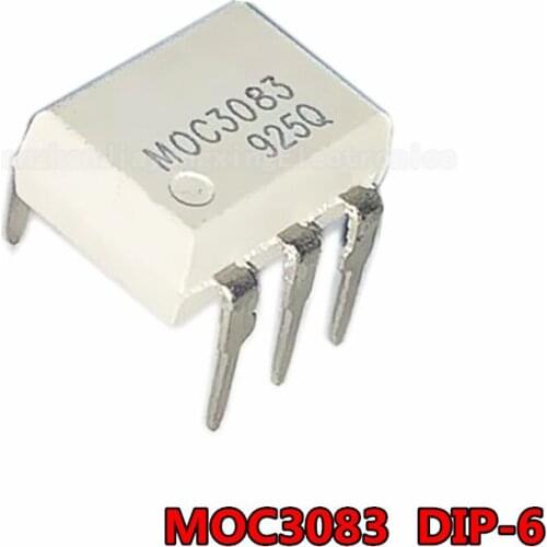 10PCS/LOT MOC3083 DIP6 DIP Photoelectric Coupler Optocoupler DIP-6 New