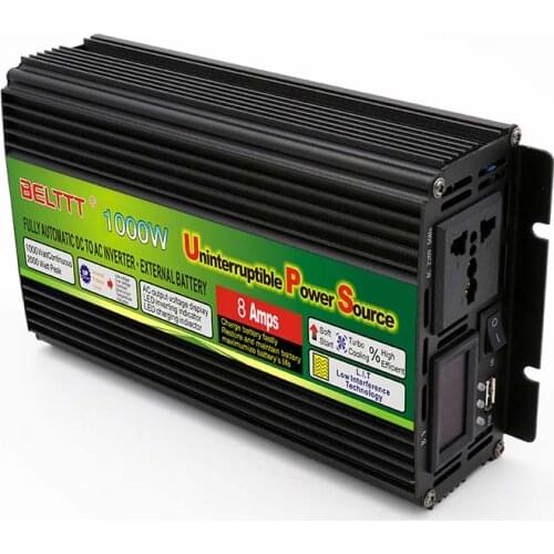 1000Watt modified sine wave inverter with charger UPS fuction with USB output
