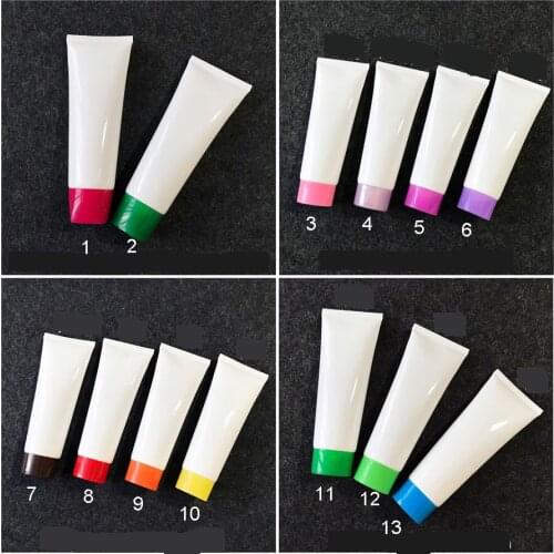 300pcs/lot 120g 120ml Empty Plastic Squeeze Bottle Soft Tube Empty Cosmetic Containers For Cream Lotio Empty Cosmetic Soft Tube