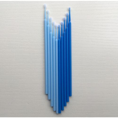 8000 Pcs Lint Free Micro Brush Applicator Disposable Micro Brush Eyelash Extension Dental Brush Wands Mini Brush Tools