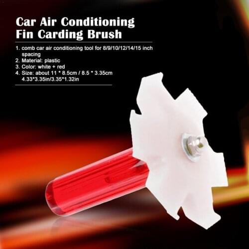 Car Air Conditioning Fin Carding Brush Condenser Heat Sink Finishing Brush Car Accessories