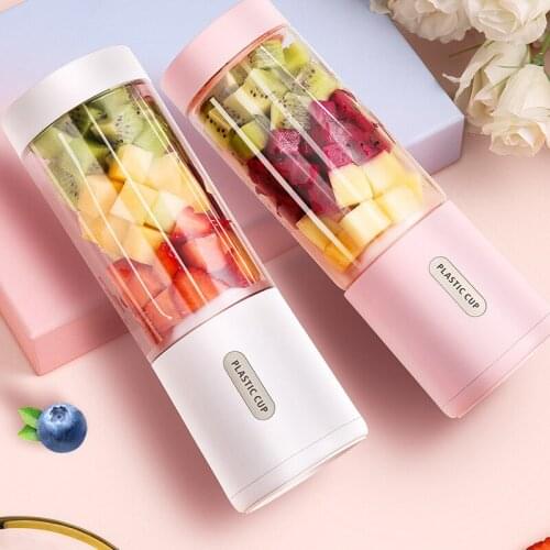 Household Portable Fruit Small Student Dormitory Rechargeable Food Mixer Orange Squeezer Smoothie Blender Single Auger Juicer