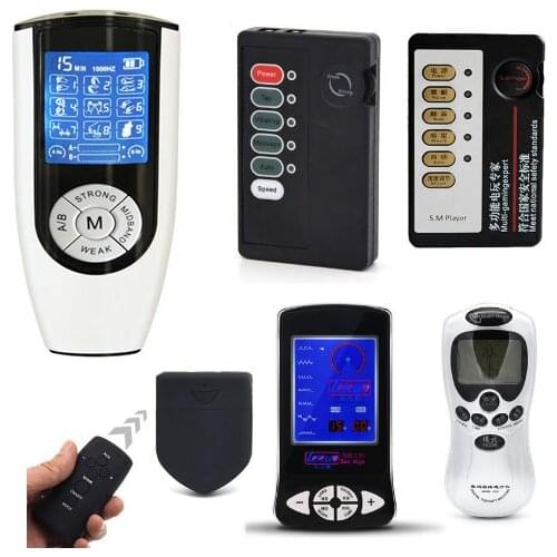 Electric Shock Host Machine Electrical Stimulation Power Therapy Box Medical Themed Electro Shock DIY Sex Toys Accessory