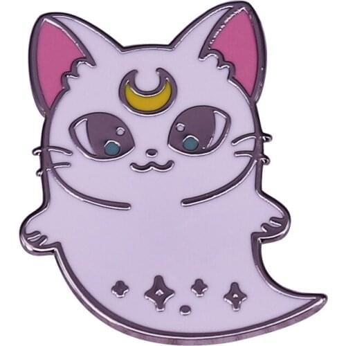 Artemis Cat Ghost Badge I'll always be here for you