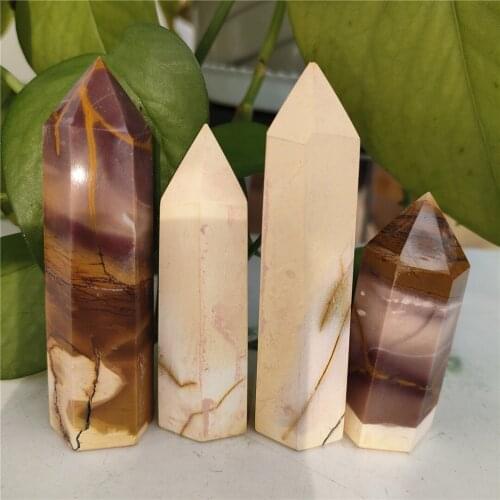 1pc 50-90mm Natural crystals and stones Single Point Wand Carving Crystal Gemstone Reiki Chakra Healing Gift