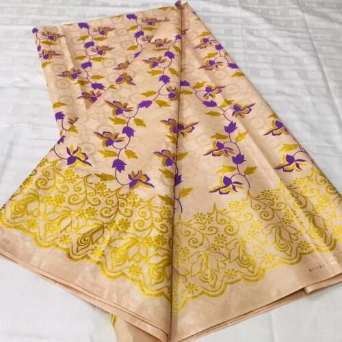 Latest cotton bazin riche fabric bazin brodé lace fabric jacquard brocade fabric bazin riche 2020 nouveau high quality 5yards