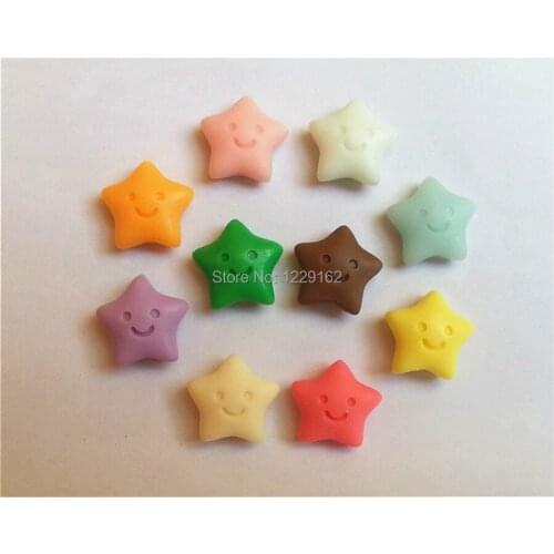 New Arrival (10pcs/set ) Cute Smiling Star Fridge magnets for Kids Mini magnetic sticker for blackboard early education aimant