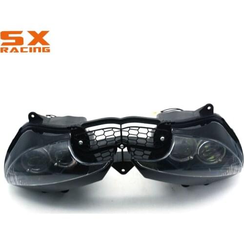 Motorcycle Plastic Headlight Headlamp Frontlight For YAMAHA YZF R6 YZF-R6 YZFR6 2003-2005 2003 2004 2005 03 04 05