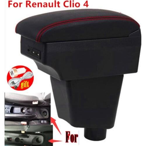 Armrest Box For Renault Clio Mk4 Armrest Car Central Storage Container