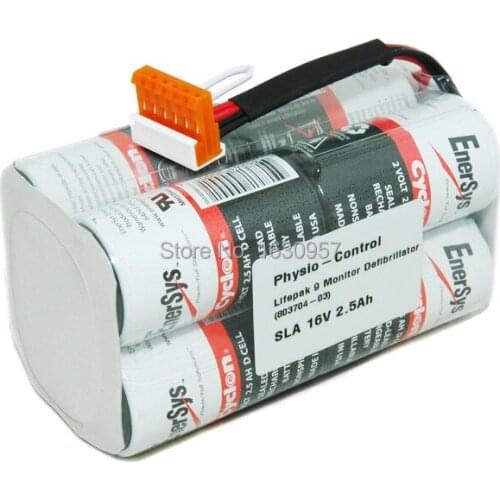 High Quality Hawker Cyclon Battery Cells 803704-03 Battery For Physio-Control Medtronic LifePak LP 9 LP9P 9A 9B 9P Battery