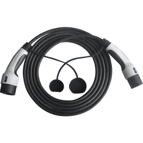 Mennekes Type 2 female to male ev charging cables 16A 32A mode 3 IEC62196 ev charger adapter for EU EV cars type 2 to type 2