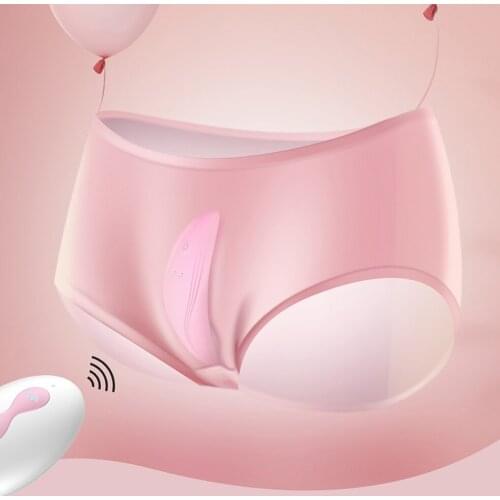 Wearable Female Clitoris Vibrator 10 Frequency Panty Vibrator Egg Jumping Wireless Control Vagina G-spot Stimulator Sex Toys