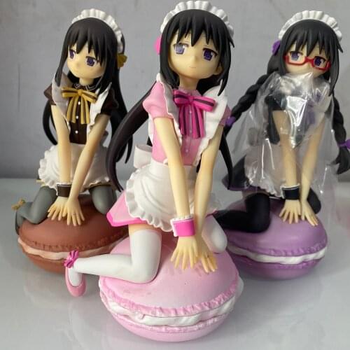 1/12 Bandai Puella Magi Madoka Magica Kaname Madoka Akemi Homura Macaron Series Hand-made Genuine Bulk