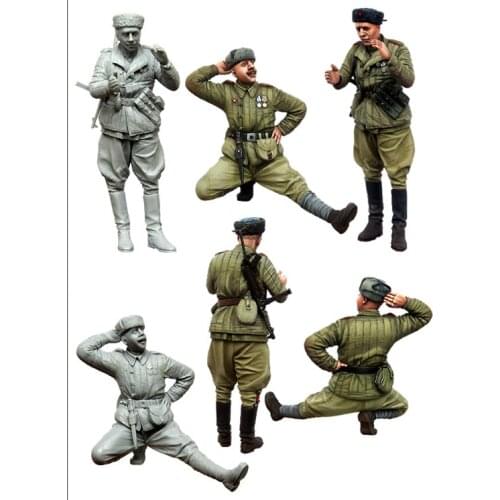 1/35 Resin Figure Model Kit Unassambled Unpainted E92