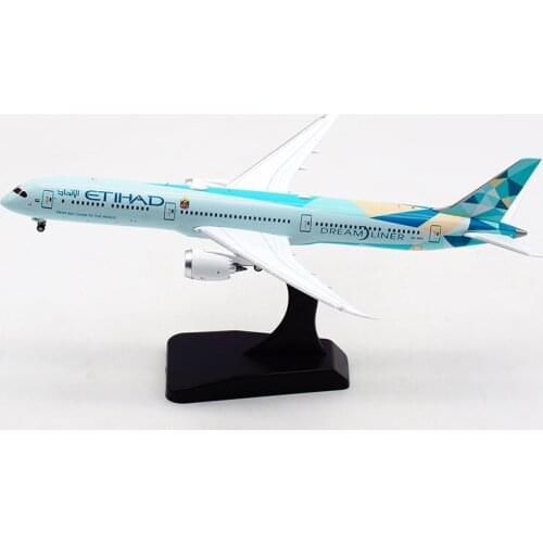 1:400 Airplane etihad Airline B787-10 A6-BMH Model Toy W Base Alloy Aircraft Plane Collectible Display Aviation Airliner