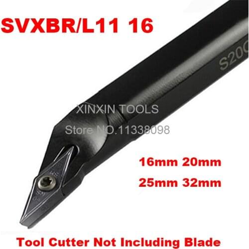 1PCS 16mm 20mm 25mm 32mm SVXBR11 SVXBR16 SVXBL11 SVXBL16 S16Q-SVXBR11 S20R-SVXBR16 the Right/Left Hand CNC Turning Lathe tools