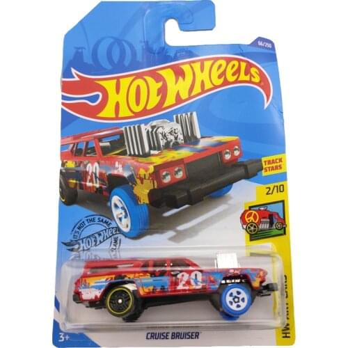 2020-66 Hot Wheels 1:64 Car CRUISE BRUISER Metal Diecast Model Car Kids Toys Gift