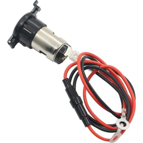 70% HOT SALES!!! DC 12-24V 120W Power Car Auto Motor Cigaretteed Lighter Socket Connector Cables