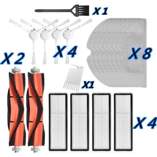 Accessories For Xiaomi Dreame F9 / 1C / STYTJOIZHM / STYTJ0IZHM / STYTJO1ZHM Robot Vacuum Cleaner (Mop + Brush + Filter)