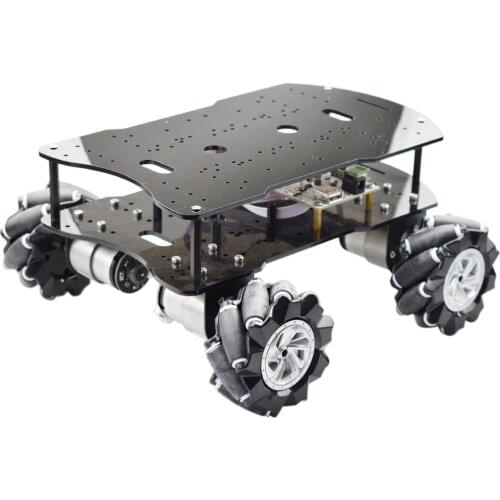 ROS Autopilot Mecanum Wheel Robot Car Chassis Kit with STM32f103rct6 Positioning Automated Driving