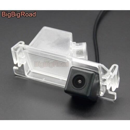 BigBigRoad For KIA Rio / K2 / Pride Hatchback 2012~2016 Car Back up Reverse Rear view Camera / HD CCD Night Vision
