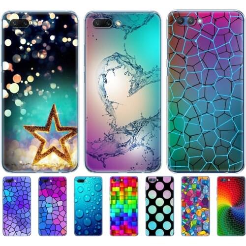 Case for huawei honor V10 VIEW 10 soft tpu back phone back covers for huawei honor 10 Case Etui protective printing coque