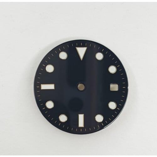 Watch Parts 29mm Sterile Dial Luminous Watch Dial Luminous Suitable For ETA 2836 2824 Mingzhu DG 2813 Miyota8215 821Amovement 24