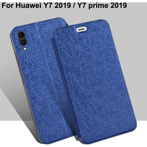 For Huawei Y7 Prime 2019 Case Flip Stand Leather Cover Coque Y7 2019 Phone Cases Y7Prime 2019 case DUB-AL20 DUB-TL00 DUB-AL00