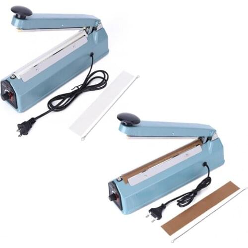 PFS-200I 210W 8 Inch Impulse Heat Sealer Manual Food Vacuum Sealing Machine Plastic Packaging Bag Sealer
