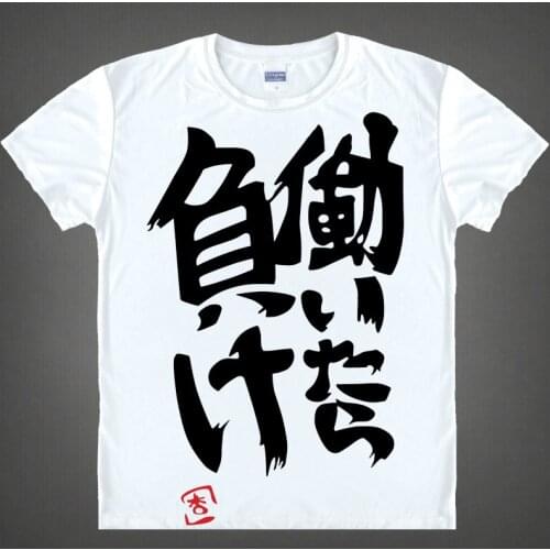 THE IDOL MASTER T-shirts kawaii Japanese Anime t-shirt Manga Well-known saying Cosplay shirts 37309921888 tee 21