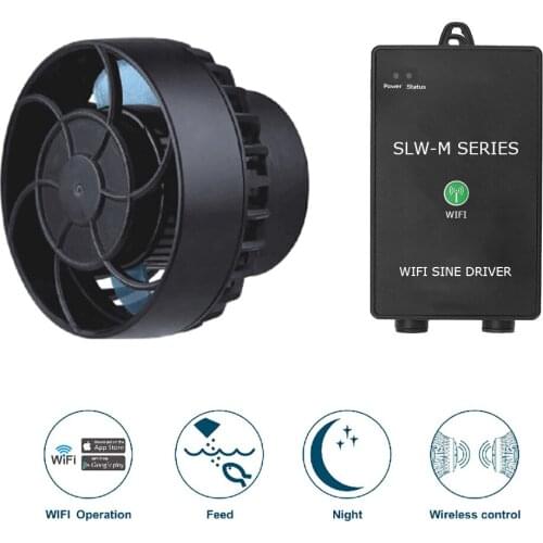 Jebao Flow Wave Maker Pump SLW Series With WiFi Water Pump For Coral Reef Marine Aquarium Fish Tank