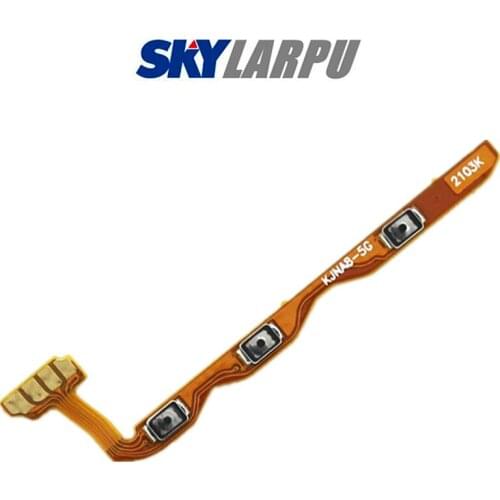 Power Button Flat Cable For Huawei Nova 8 Cell Phone Start / Volume Side Key Flexible Ribbon Free Shipping
