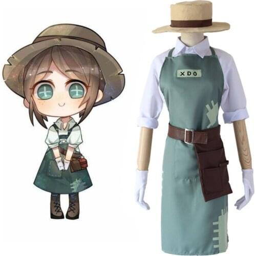 Game Identity V Cosplay Costumes Gardener Emma Woods Cosplay Costume Uniforms Halloween Party Women Cosplay Costume