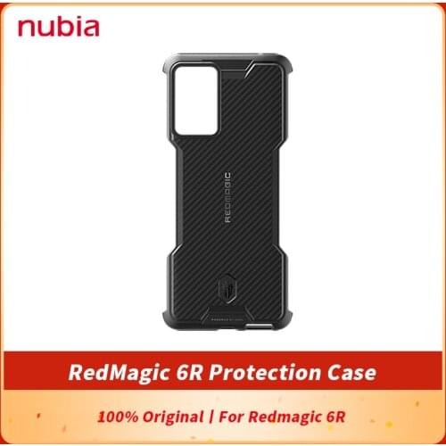 Original Nubia RedMagic 6R Protective Case Ultra-thin Shockproof Back Cover Shell for Nubia Red Magic 6R Phone Case