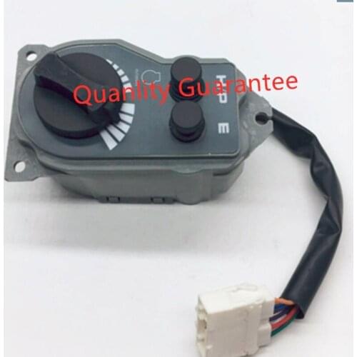 Excavator throttle controller switch excavator throttle knob For Hitachi ex 200 210 220 270 300 - 5