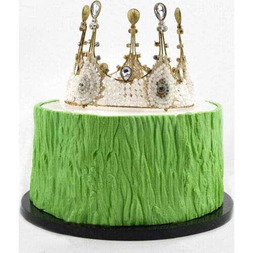 Food grade easy use seaweed pattern cake silicone mold decorating fondant silicone moulds