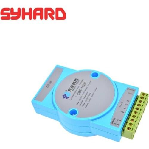 RS232 to RS485/RS422 converter bidirectional active serial port switching module optical isolation CBT-1020