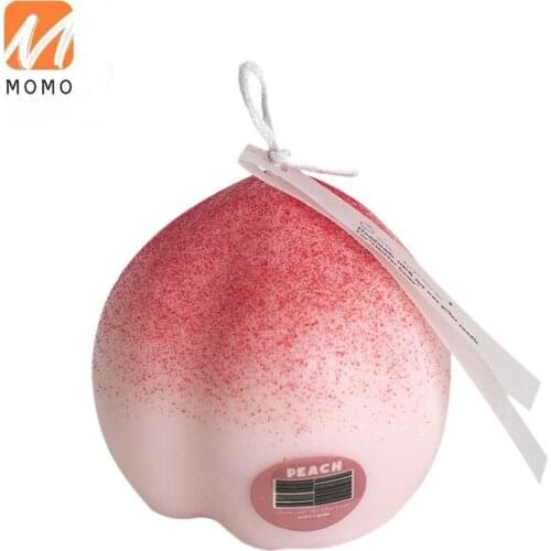 Handmade Juicy Peach Candle Aromatherapy Room Bedroom Ins Niche New Year Gift