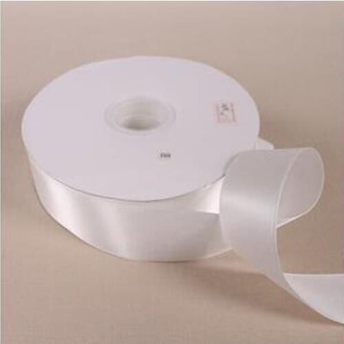 100Yards/Roll 45mm Width Silk Satin Ribbon For Wedding Party Decoration Gift Wrapping Apparel Accessories wholesales 6mm-50mm