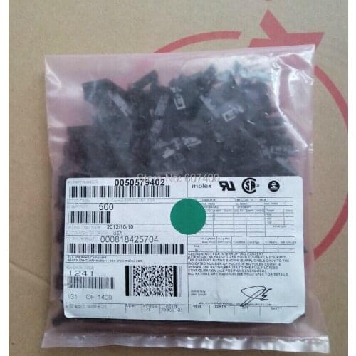 0050579402 CONN HOUSING 2POS .100 W/LATCH 5057-9402 MOLEX Connectors terminals housings 100% new and original parts 50-57-9402